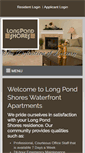 Mobile Screenshot of longpondshores.com